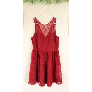 Red Lace Dress